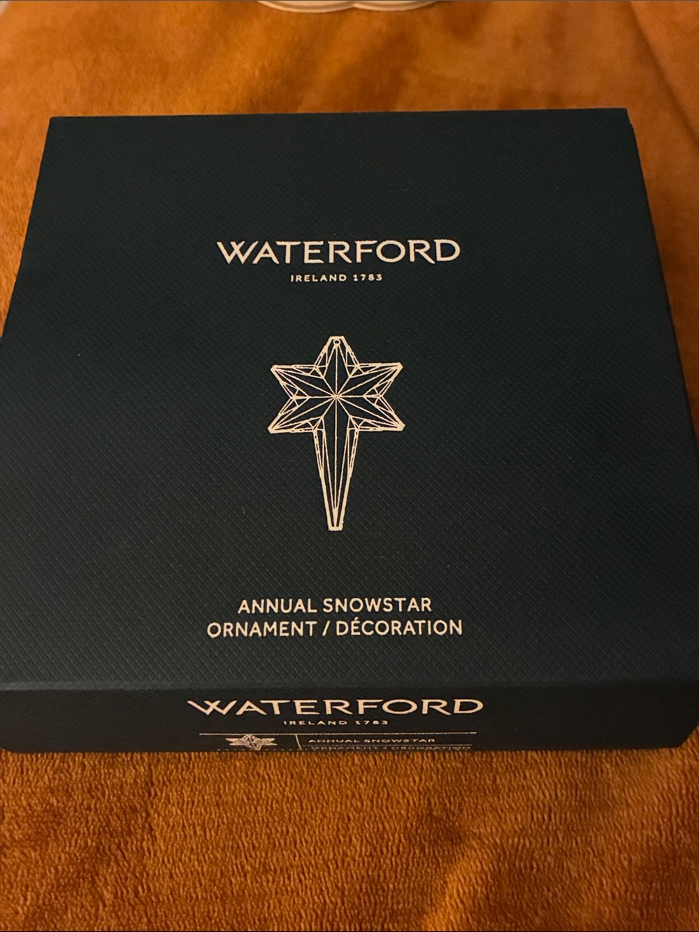 Waterford snow star 2025 Crystal ornament